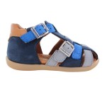 Sandales  Babybotte GASTON Bleu / Gris