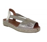 Sandales  La Maison de l'Espadrille ANIC 718-5 Or