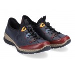 Chaussures  Rieker IVG N3271-35 Marine / Bordeaux