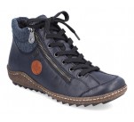 Bottines  Rieker LEA Bleu L7514-14 