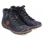 Bottines  Rieker LEA Bleu L7514-14 