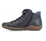 Bottines  Rieker LEA Bleu L7514-14 