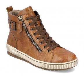 Bottines Femme Remonte Classiques - Cuir Lisse, Imperméables RemonteTEX, Talon 3.9cm, Fermeture éclair
