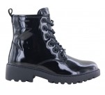 Bottines Geox CASEY J9420G Verni Noir