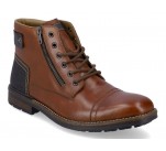 Bottines  Rieker GLOBO  F1340-24 Cognac