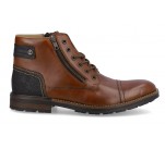 Bottines  Rieker GLOBO  F1340-24 Cognac