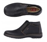 Boots fourrées  Rieker EGO 05173-00 Noir