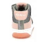 Baskets  Kickers KICKALIEN Gris / Rose / Argent