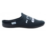 Mules humoristique  La Maison de l'Espadrille 105- RONFLE Noir