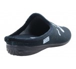 Mules humoristique  La Maison de l'Espadrille 105- RONFLE Noir