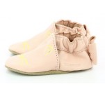 Chaussons Fille Robeez GOLDY CAT Rose Clair
