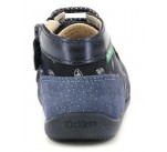 Bottines  Kickers BONZIP-2 Marine Imprimé