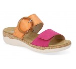 Mules  Remonte SOLEIL R6858-38 Orange / Fuschia