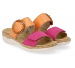 Mules  Remonte SOLEIL R6858-38 Orange / Fuschia