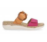 Mules  Remonte SOLEIL R6858-38 Orange / Fuschia