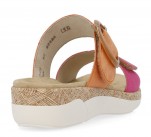 Mules  Remonte SOLEIL R6858-38 Orange / Fuschia
