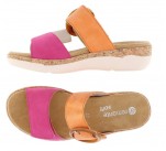 Mules  Remonte SOLEIL R6858-38 Orange / Fuschia