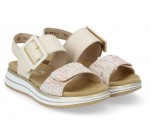 Sandales Confort  Remonte SIBÉRIE D1J53-60 Beige 