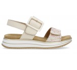 Sandales Confort  Remonte SIBÉRIE D1J53-60 Beige 