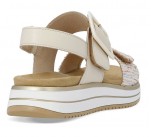 Sandales Confort  Remonte SIBÉRIE D1J53-60 Beige 