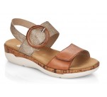 Sandales  Remonte RAND R6853-90 Doré / Camel 