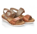 Sandales  Remonte RAND R6853-90 Doré / Camel 