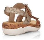 Sandales  Remonte RAND R6853-90 Doré / Camel 