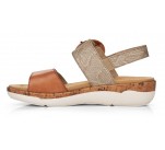 Sandales  Remonte RAND R6853-90 Doré / Camel 