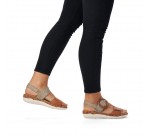Sandales  Remonte RAND R6853-90 Doré / Camel 