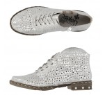 Bottines d'été  Rieker HOY M1835-92 Argent