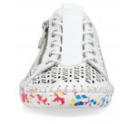 Baskets  Rieker MILOU M2357-80 Blanc 