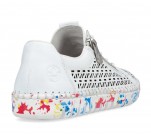 Baskets  Rieker MILOU M2357-80 Blanc 