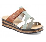 Mules  Rieker JOUR 62989-90  Kaki