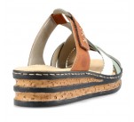 Mules  Rieker JOUR 62989-90  Kaki