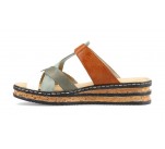 Mules  Rieker JOUR 62989-90  Kaki