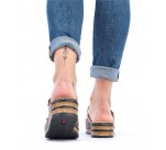 Mules  Rieker JOUR 62989-90  Kaki