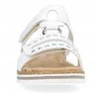 Mules  Rieker MISSION V0636-80 Blanc 
