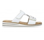 Mules  Rieker MISSION V0636-80 Blanc 
