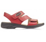 Sandales  Rieker IROS Rouge 64573-33 