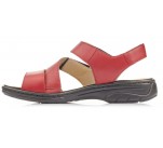 Sandales  Rieker IROS Rouge 64573-33 