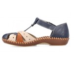 Chaussures  Rieker HORS 2 M1655-14 Bleu