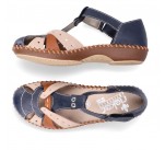 Chaussures  Rieker HORS 2 M1655-14 Bleu