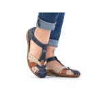 Chaussures  Rieker HORS 2 M1655-14 Bleu