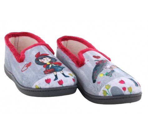 PLUMAFLEX  12215 CAPERUCITA Gris