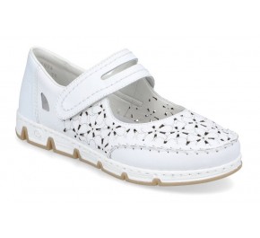 Chaussures femme Rieker MISS 49977 -80 Blanc 