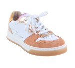 Baskets  Babybotte KATE Blanc / Pêche 
