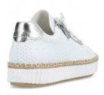 Baskets  Rieker MON M2940-80 Blanc 