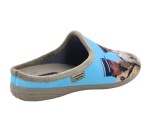 Mules humoristiques 'Gendarmes de St Tropez' La Maison de l'Espadrille 6773- FUNES 2 Ciel