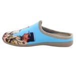 Mules humoristiques 'Gendarmes de St Tropez' La Maison de l'Espadrille 6773- FUNES 2 Ciel
