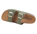 Mules La Maison de l'Espadrille 3524- BIRK Kaki
